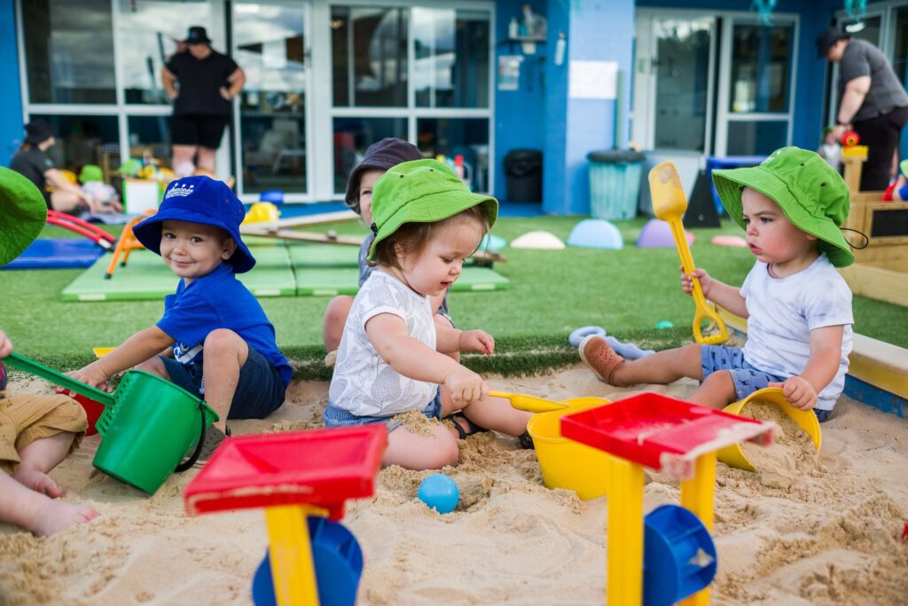 The benefits of sandpit play for toddlers