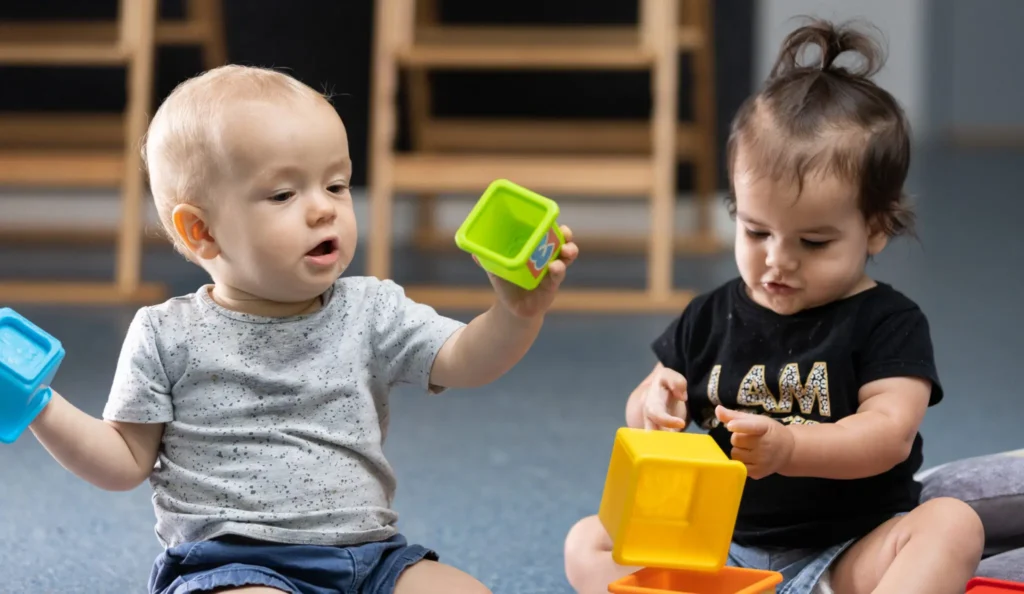 Milestones Baby Playing Smiling Nursery