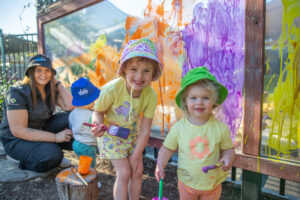Milestones Warners Bay | Early Education & Child Care in Warners Bay | Children enjoy messy play